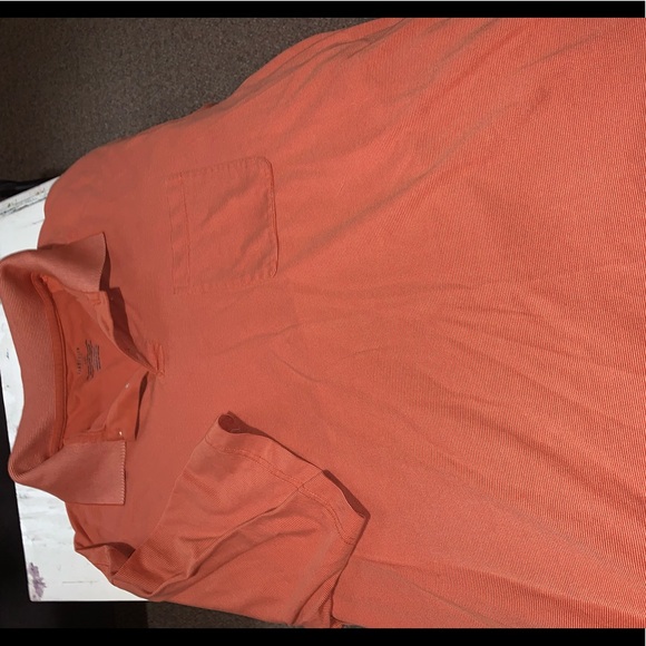 Orange golf shirt - Picture 1 of 2